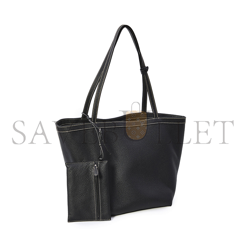 The R0w park textured-leather tote w1893l624blecs (48.5*29*24cm)
